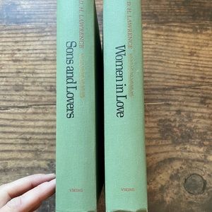 1950 D.H. LAWRENCE HB SET WOMEN IN LOVE & SONS AND LOVERS